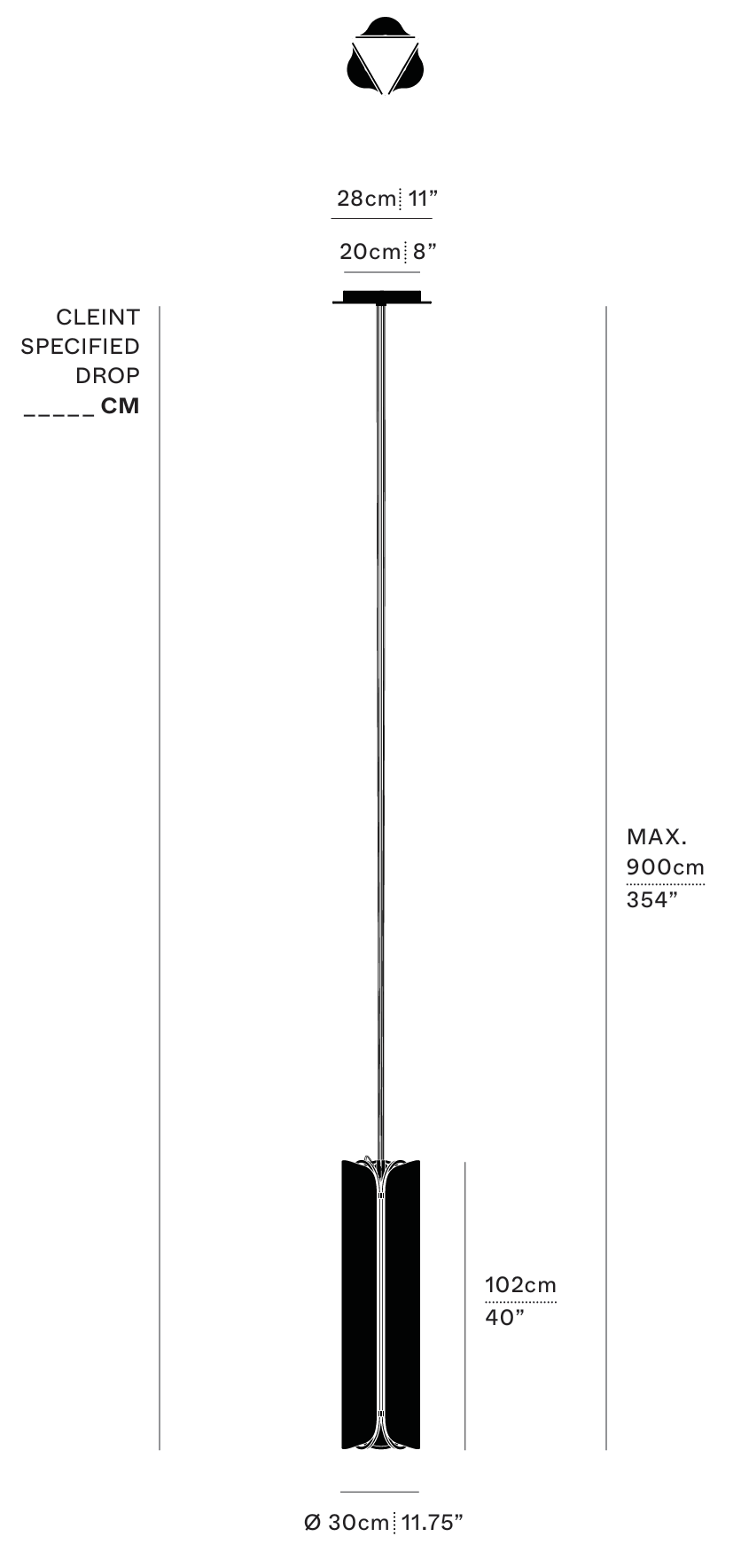Product specifications for 3 / Anthracite / Phase w/ 2700K