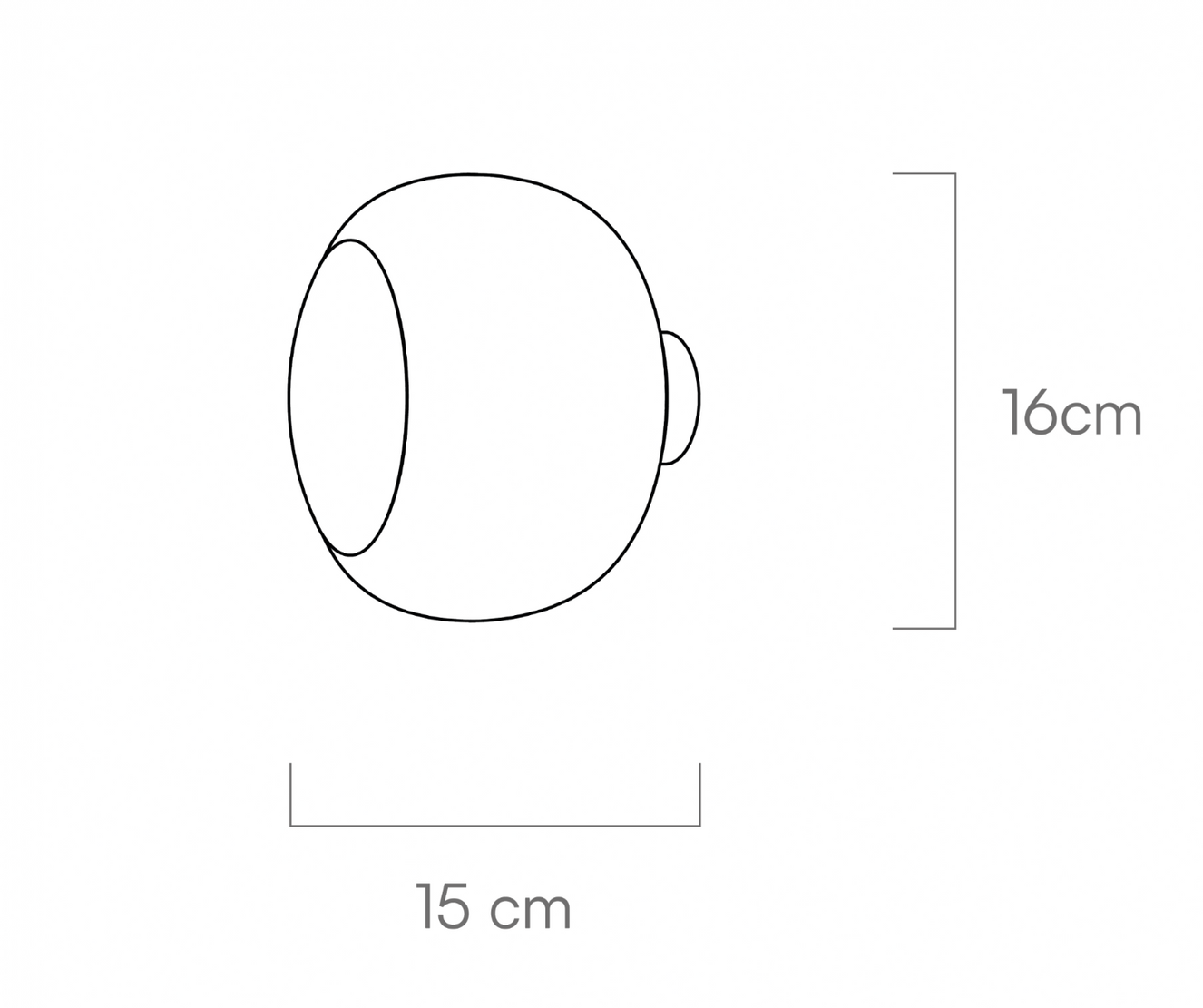 Product specifications for Clear / Chrome and Matt black