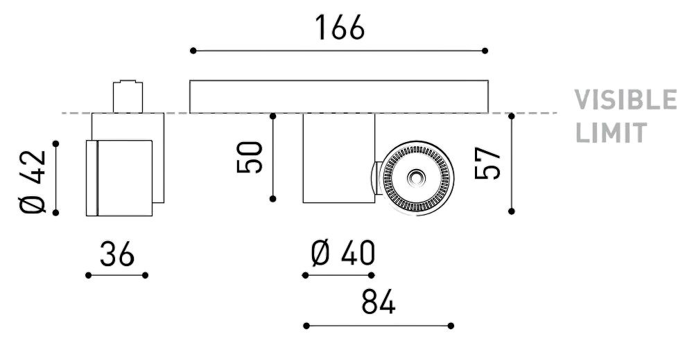 Product specifications for Textured Black / 20° / No Dim w/ 2700K