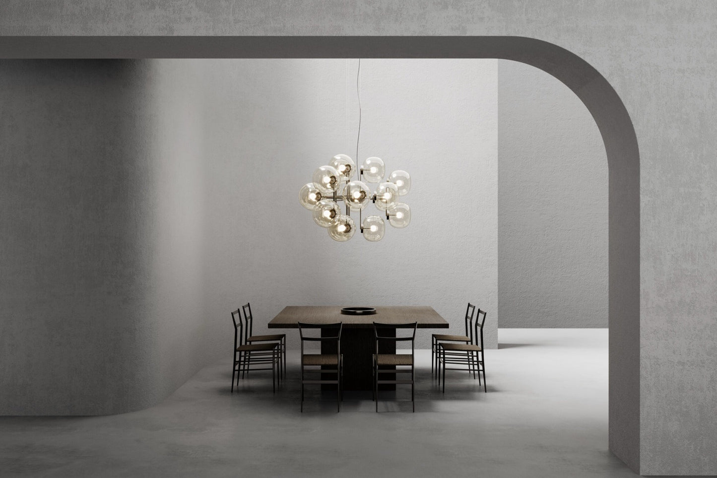 Jasmine Eighteen-light chandelier