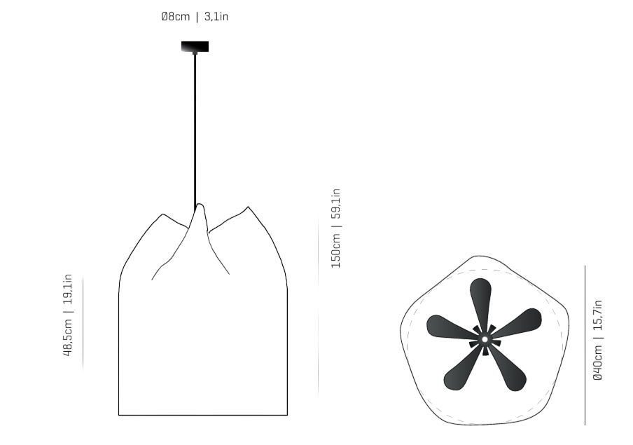 Product specifications for Indoor / White / LED Vintage