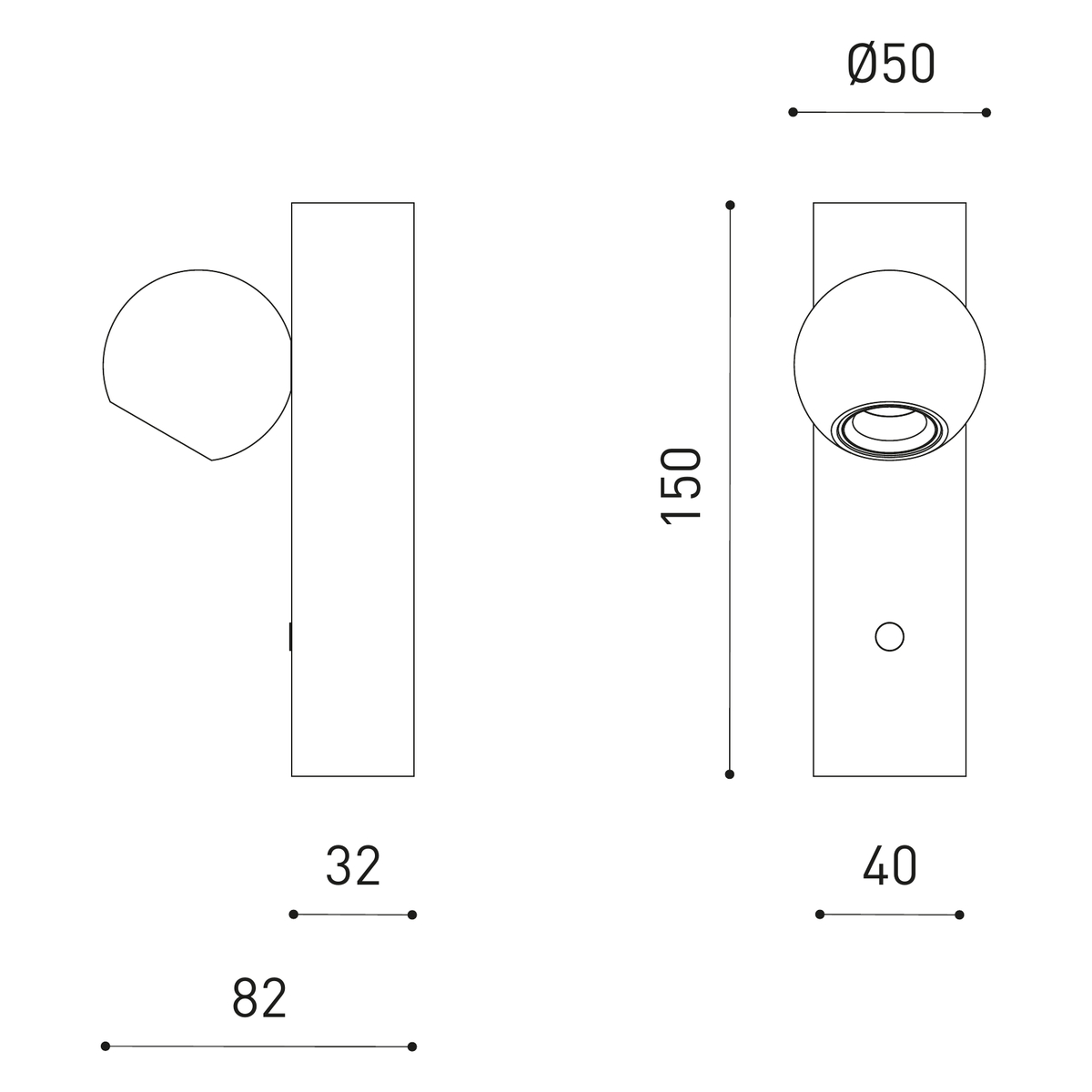 Product specifications for Textured Black