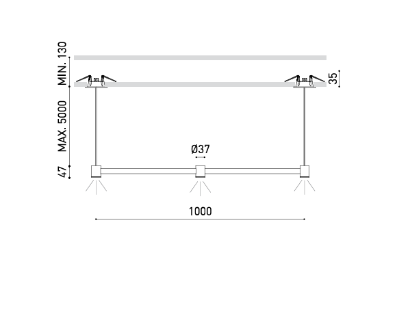 Product specifications for Brushed Copper / Standard / No Dim w/ 2700K