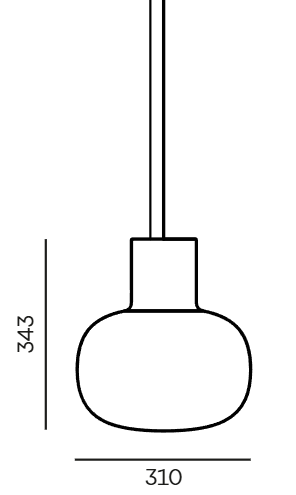 Product specifications for Smoke Brown w/ Glossy Surface / Copper Body w/ Copper Canopy (Black Cable) / TRIAC w/ 2600K
