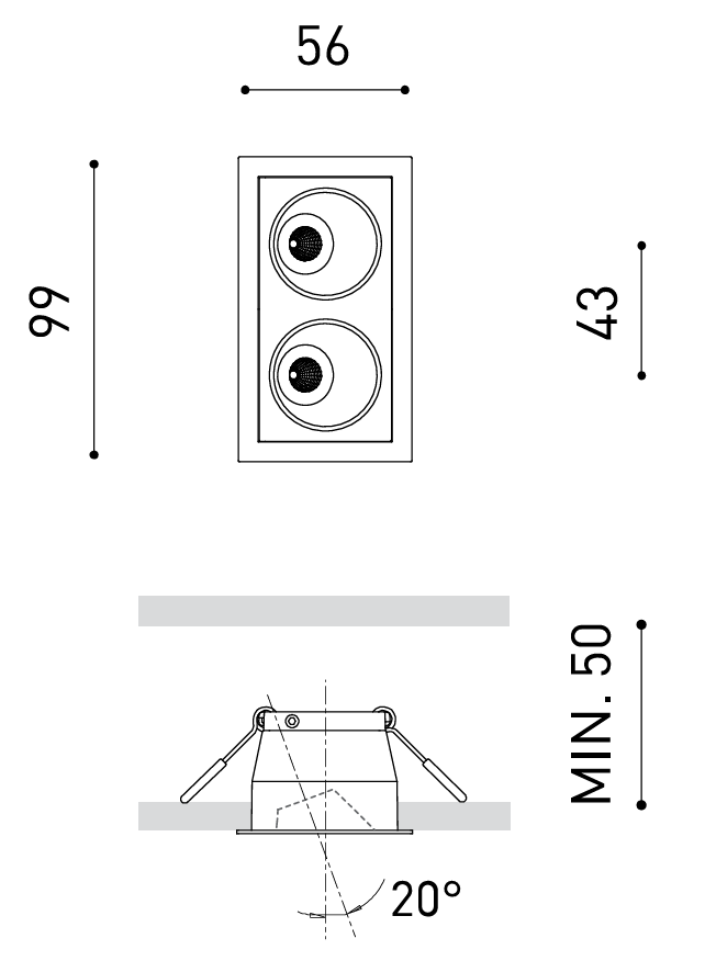 Product specifications for Black / No Dim / 2700K