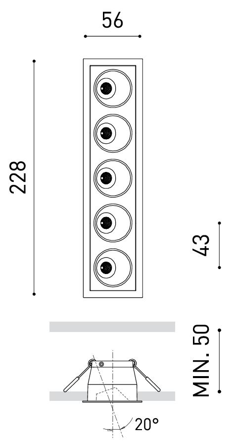 Product specifications for Black / No Dim / 2700K