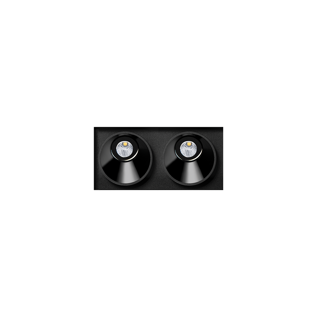 Black Foster Asymmetric - Trimless 2