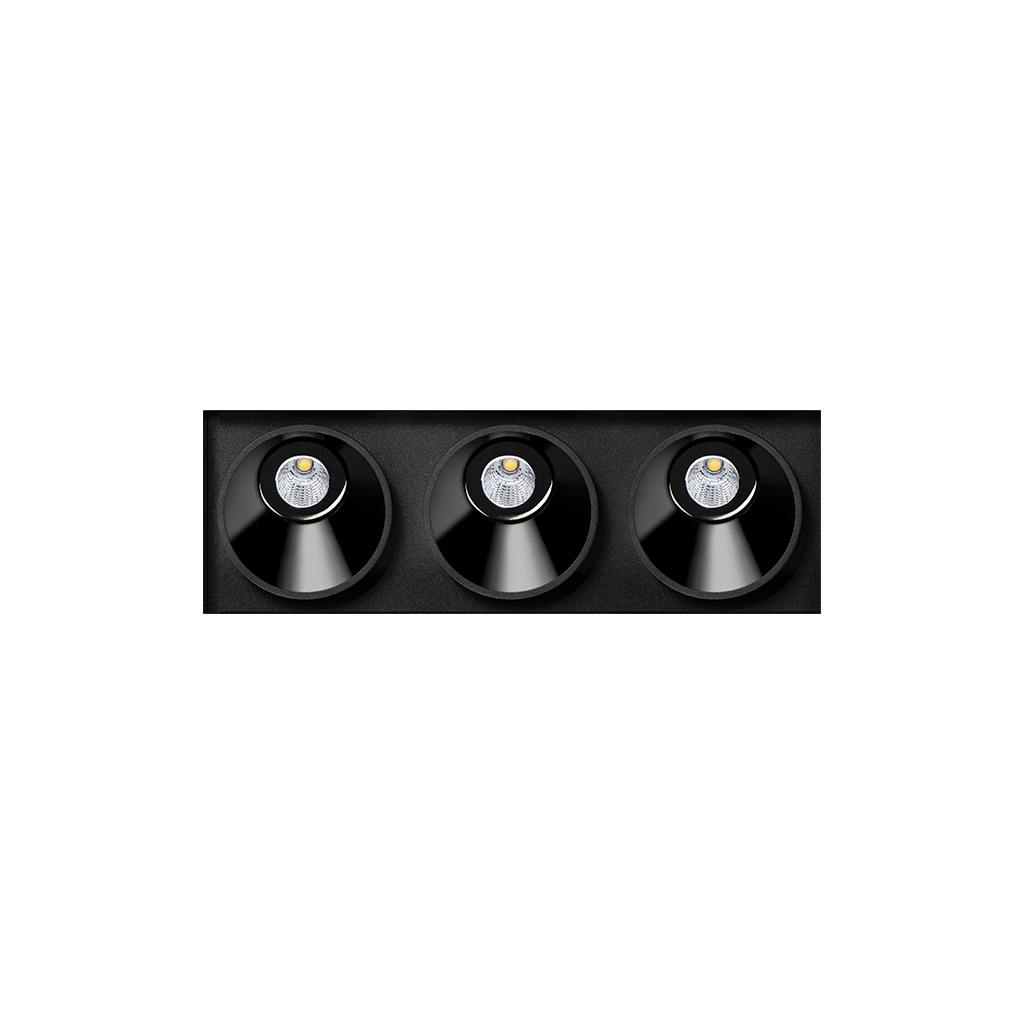 Black Foster Asymmetric - Trimless 3
