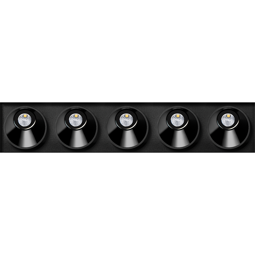 Black Foster Asymmetric - Trimless 5