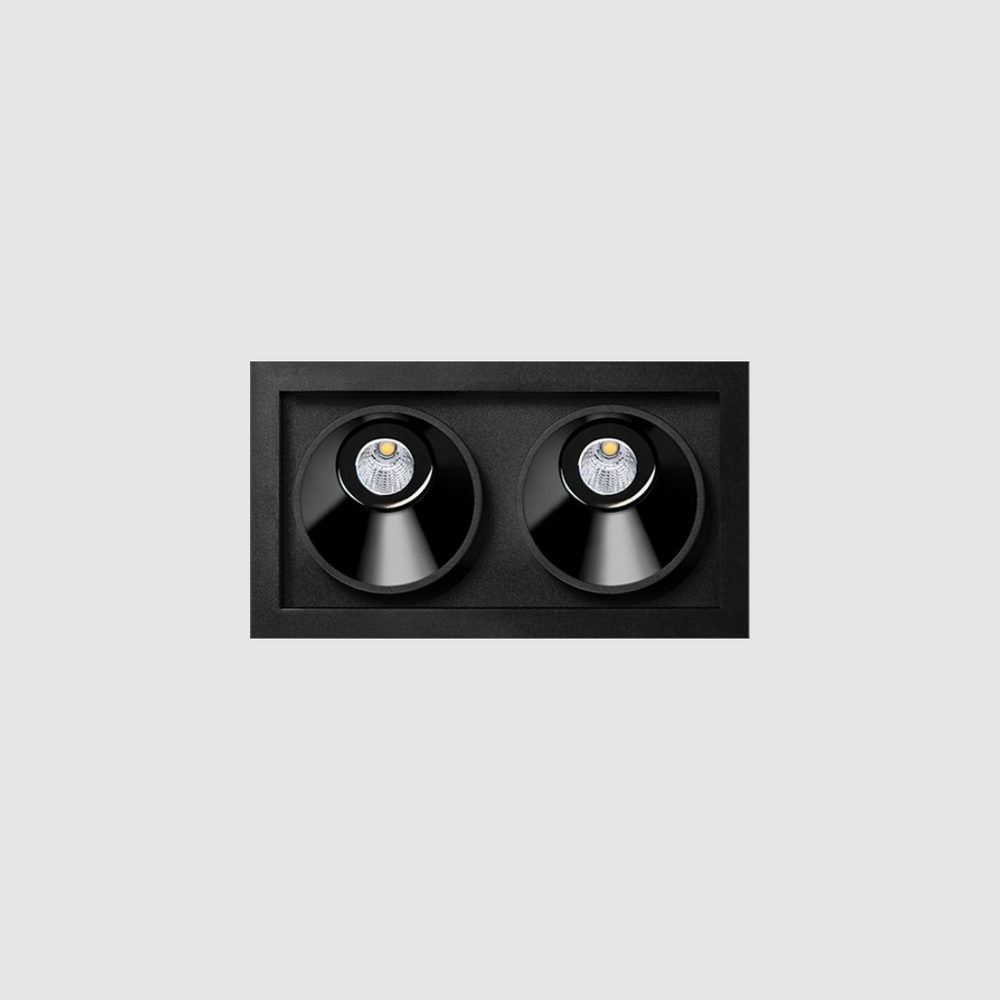 Black Foster Asymmetric - Recessed 2