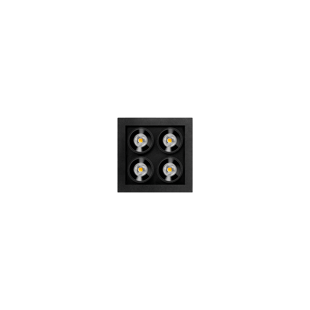 Black Foster Micro - 2x2 Lights