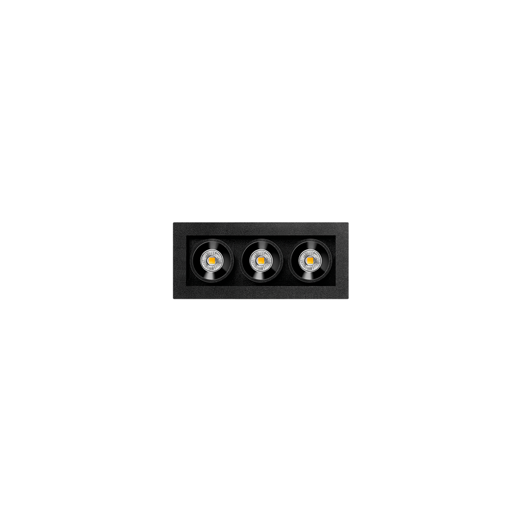 Black Foster Micro - 3 Lights