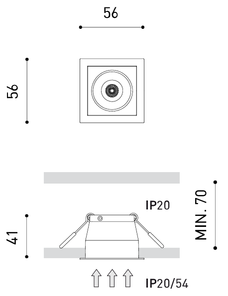 Product specifications for Black / Flood / No Dim w/ 2700K