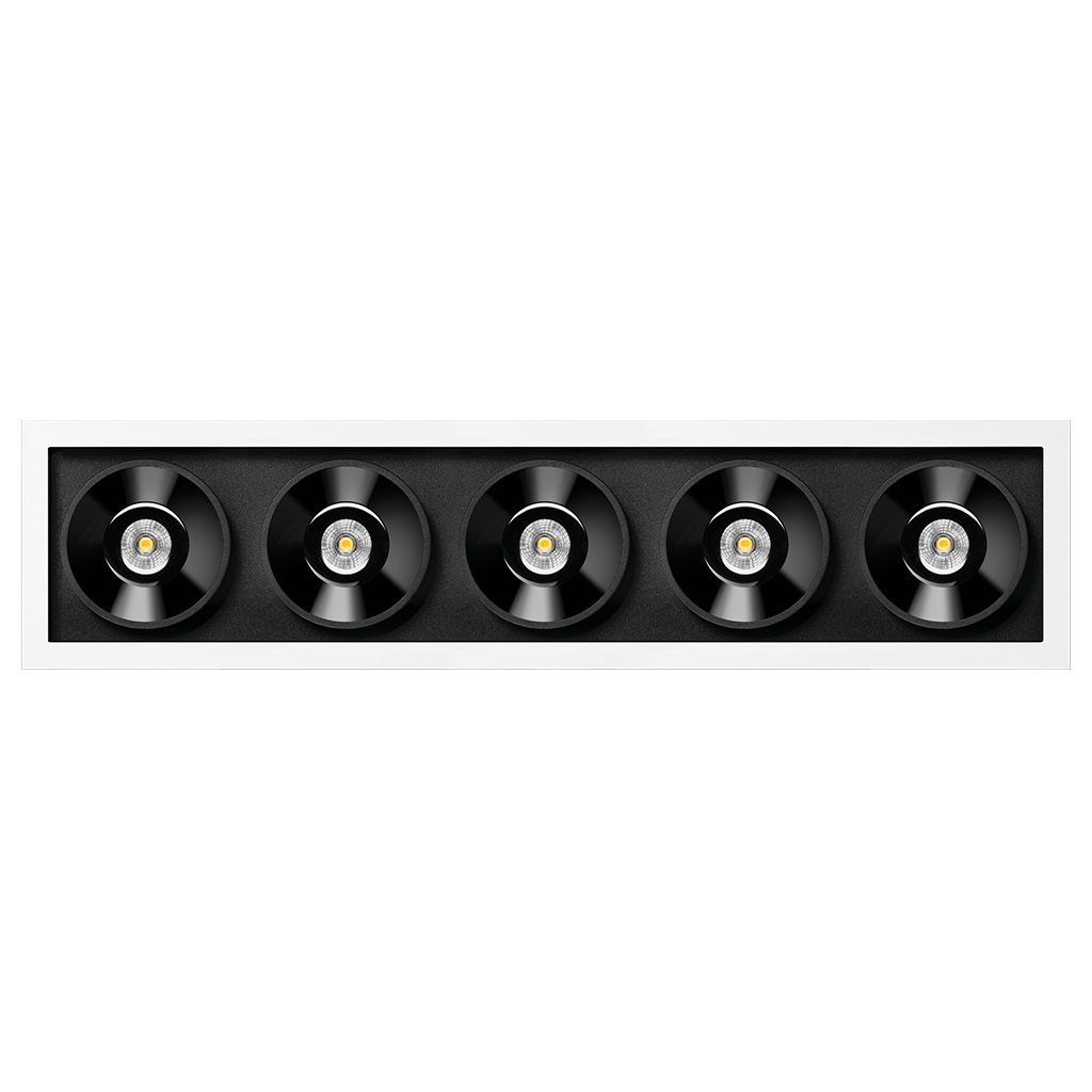 Black Foster - 5 Light's