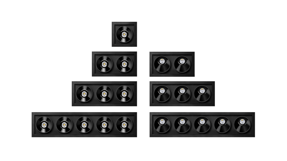 Black Foster - 2x2 Light's