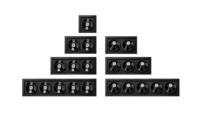 Black Foster - 2x2 Light's