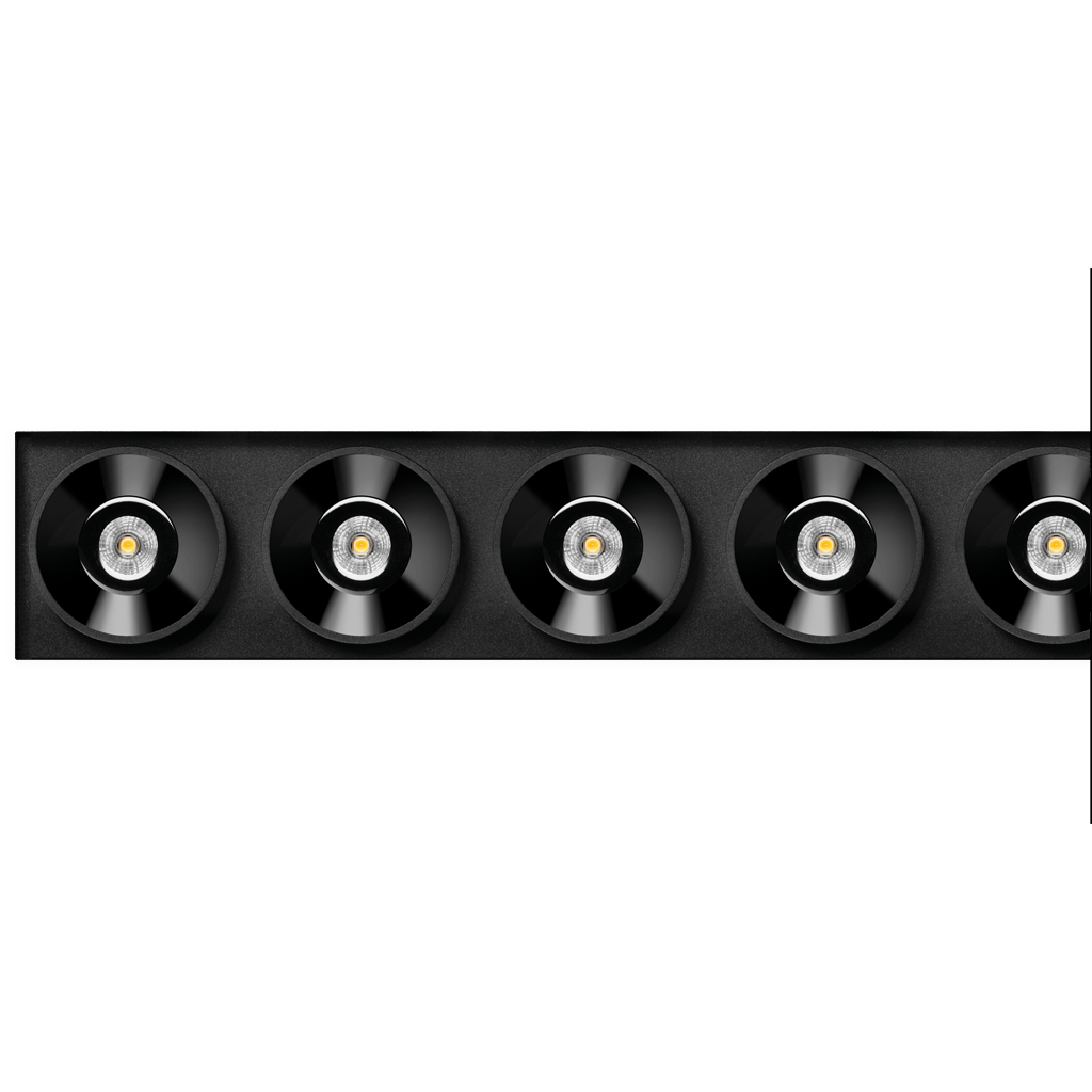 Black Foster Trimless - 10 Light's