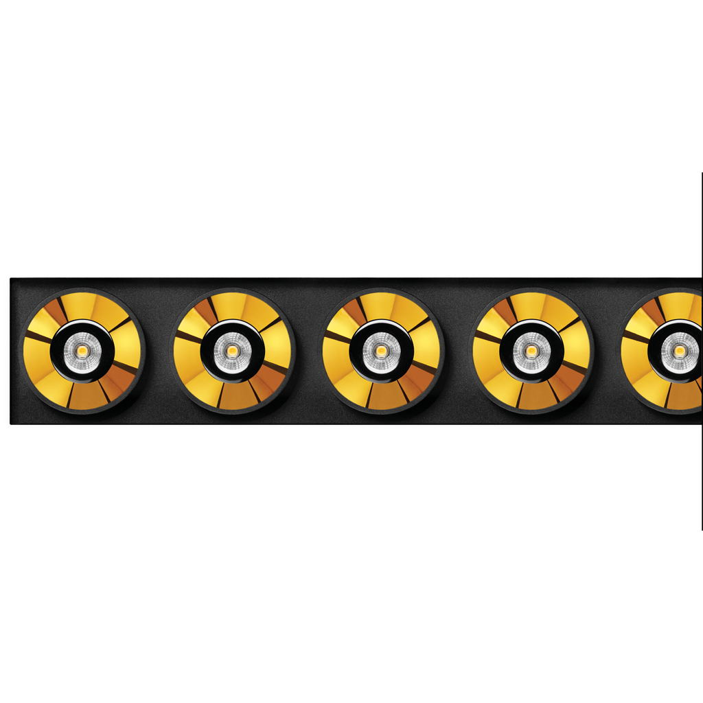 Black Foster Trimless - 10 Light's