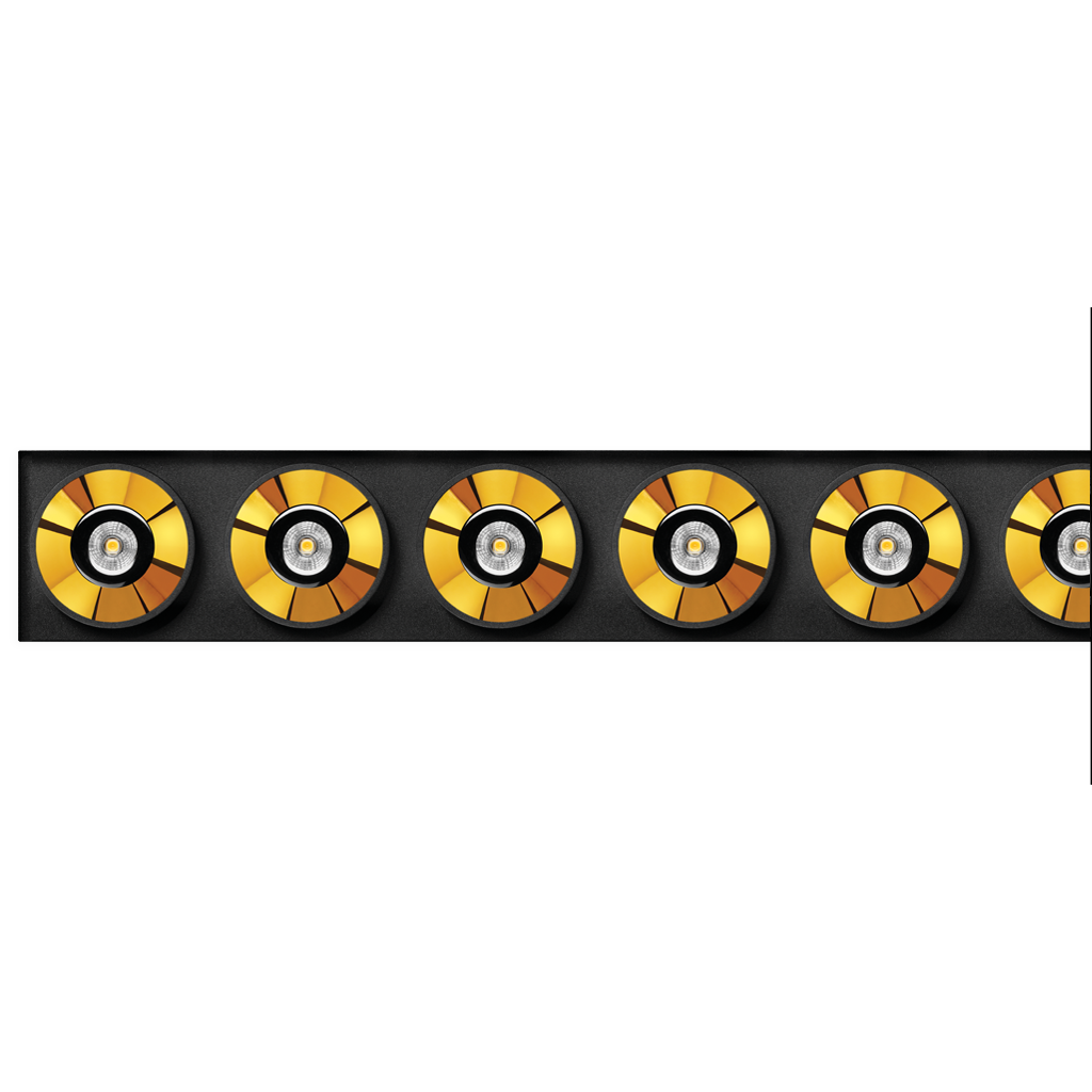 Black Foster Trimless - 15 Light's
