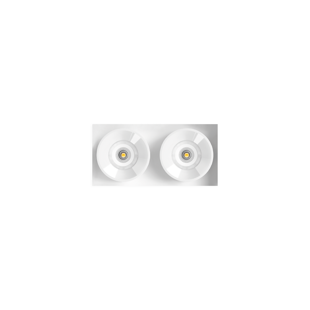 Black Foster Trimless - 2 Light's