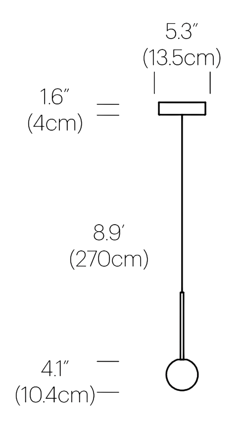 Product specifications for Chrome / 10.4 cm (4")