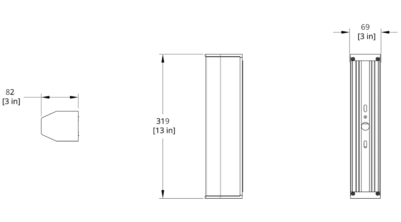 Product specifications for S / Natural Anodize / Phase w/ 2700K