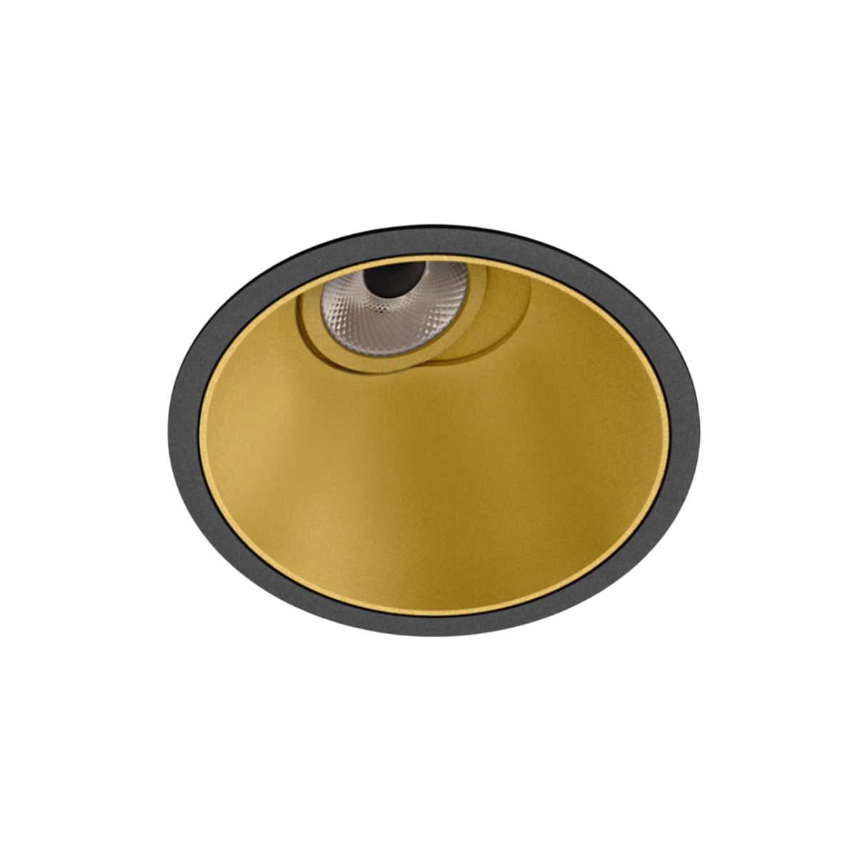 Arkoslight Buddy L Tilt in Black-Gold, Super Spot