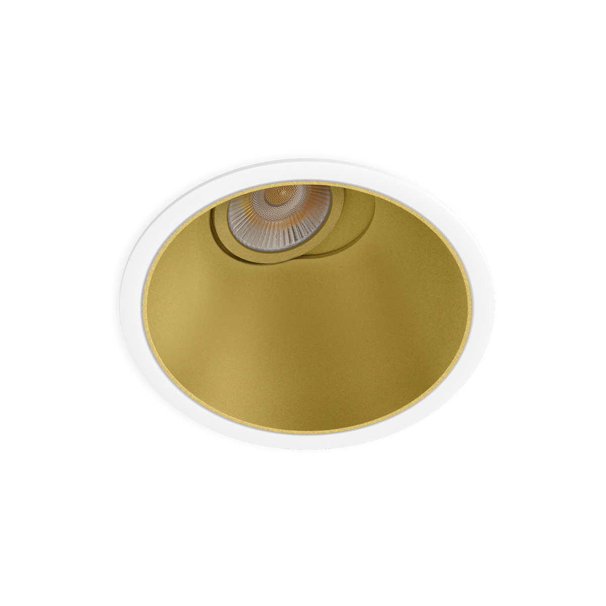 Arkoslight Buddy L Tilt in White-Gold, Spot