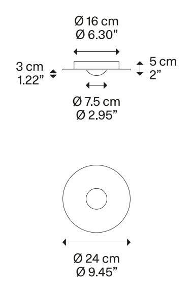 Product specifications for Single / Glossy White / 2700K