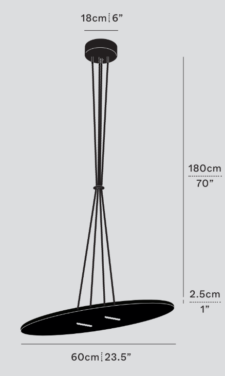 Product specifications for Black / 2700K / Phase