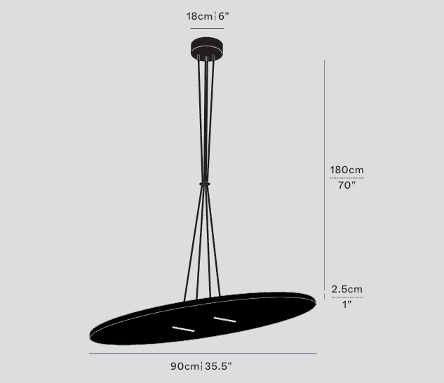 Product specifications for Black / 2700K / Phase