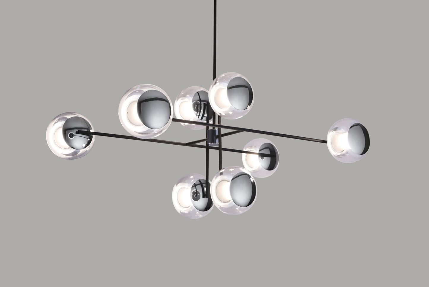 Celine Eight-light chandelier M