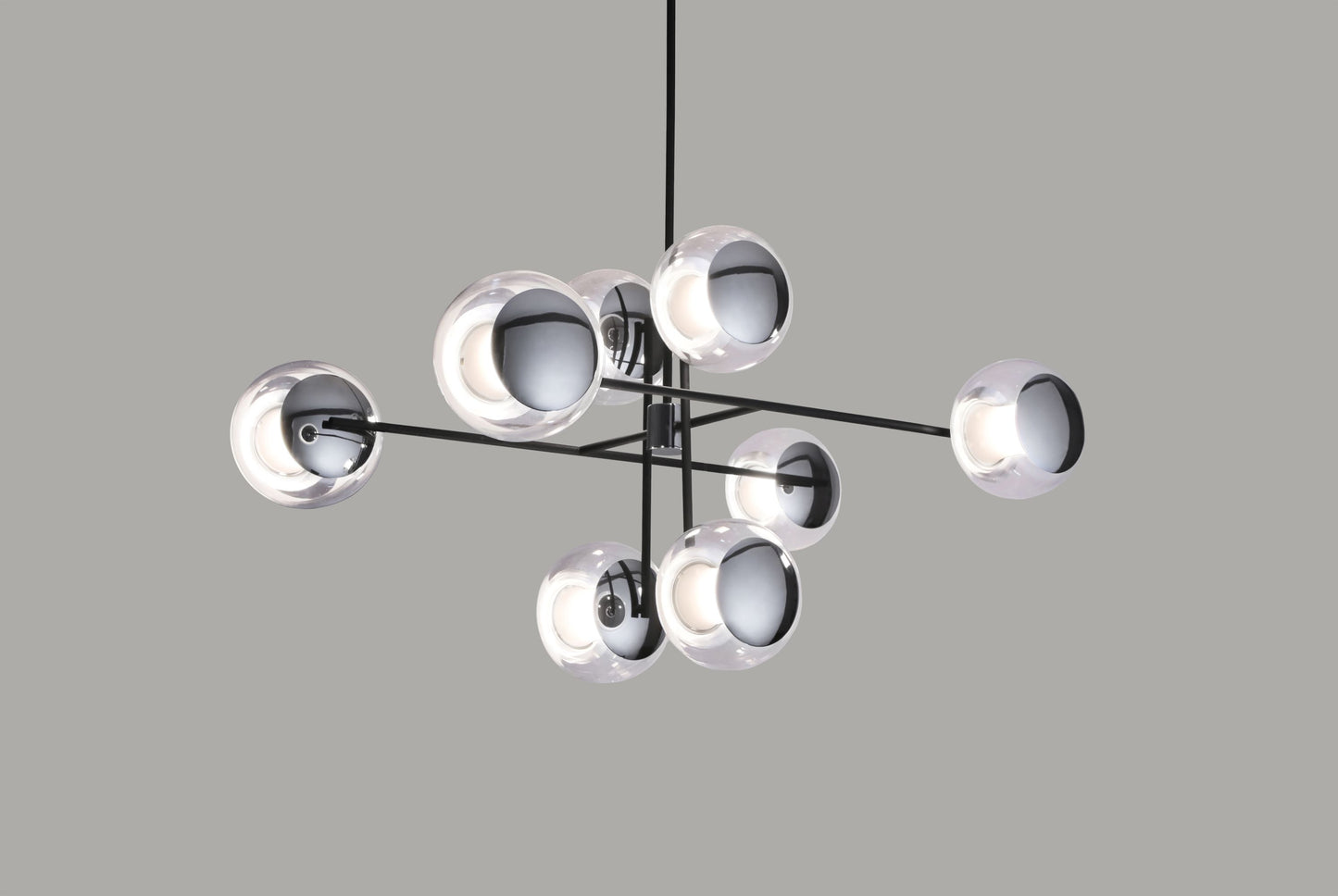 Celine Eight-light chandelier S