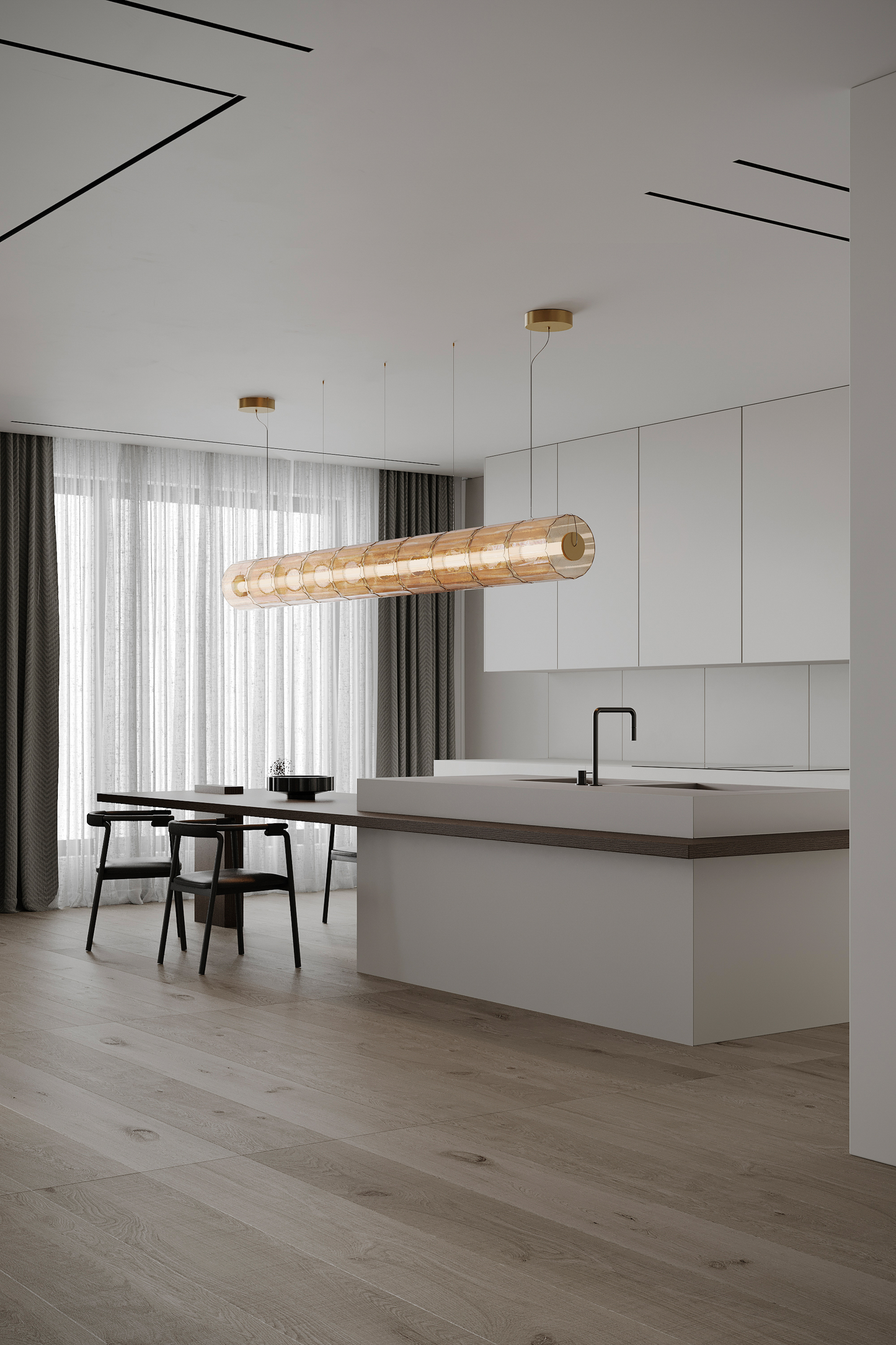 Column 175 Horizontal - Amber