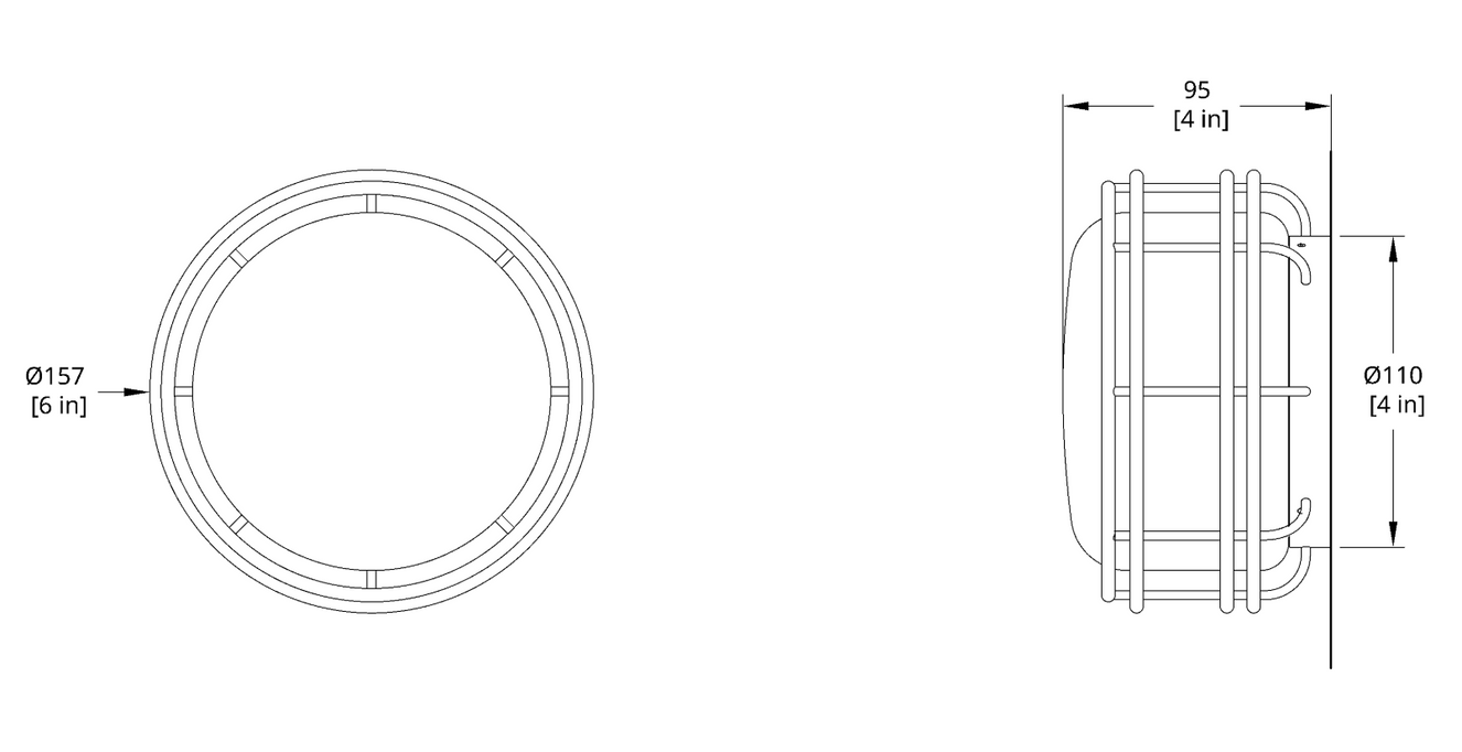 Product specifications for Small / Jet Black / DALI w/ 2700K