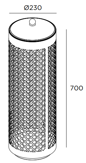 Product specifications for Natural Black / 70 cm / 2200K