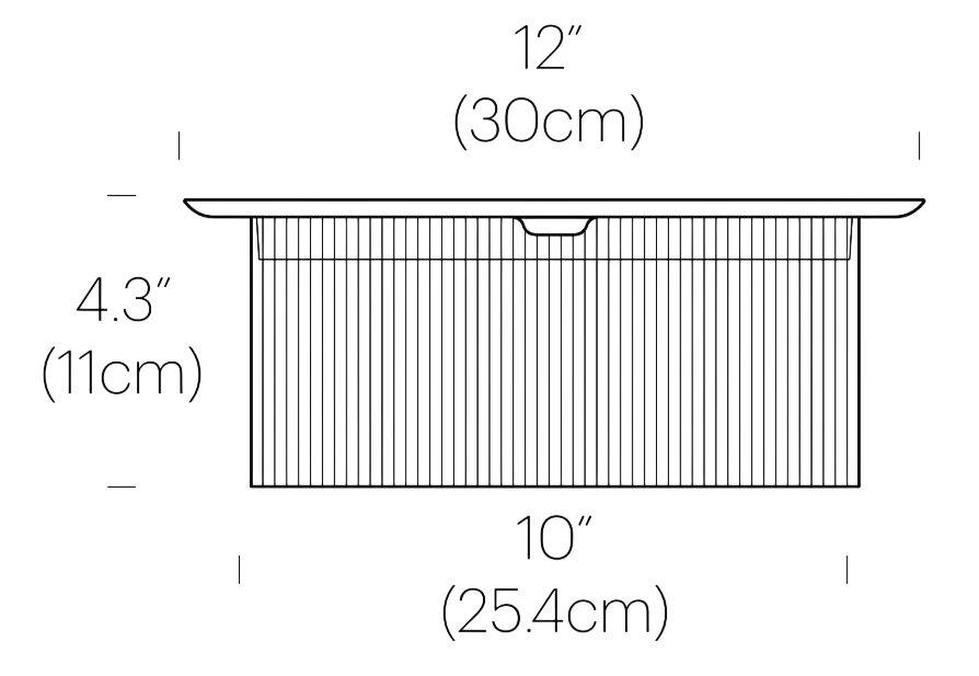 Product specifications for Small / Black / Bronze