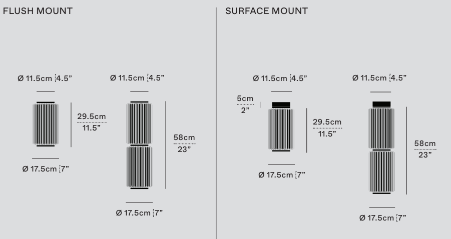 Product specifications for 175-1 / Phase w/ 2700K / Remote