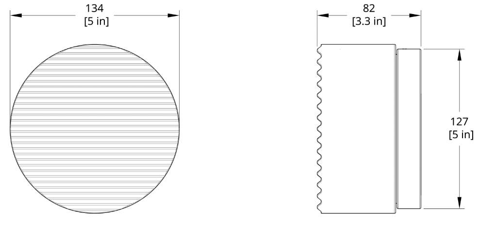 Product specifications for Natural Anodized / 2700K - 4000K (Dip Switch) / DALI