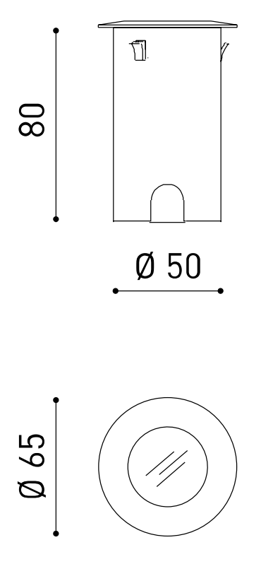 Product specifications for Black / Spot (17°) / 2700K