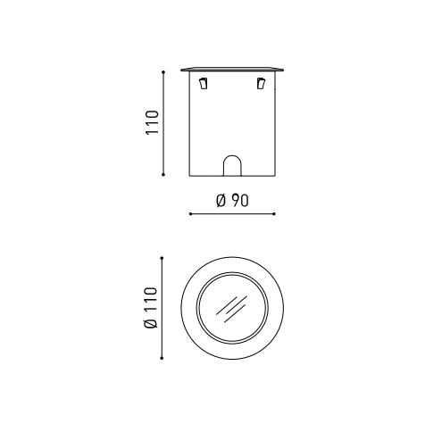 Product specifications for Black / M (No Dim) / 2700K