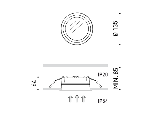 Product specifications for Mini 2 / No Dim / 2700K