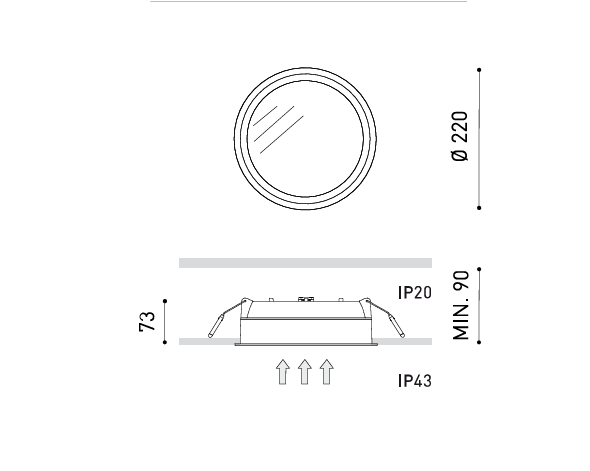 Product specifications for Deep 1 / No Dim / 2700K