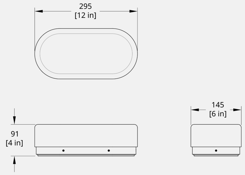 Product specifications for Black Anodized Powder Coated / 2200K / DALI