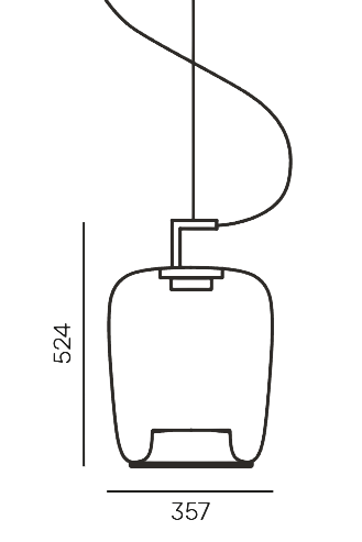 Double - Double Long Pendent