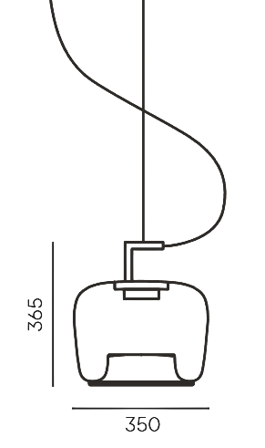 Double - Double Medium Pendent