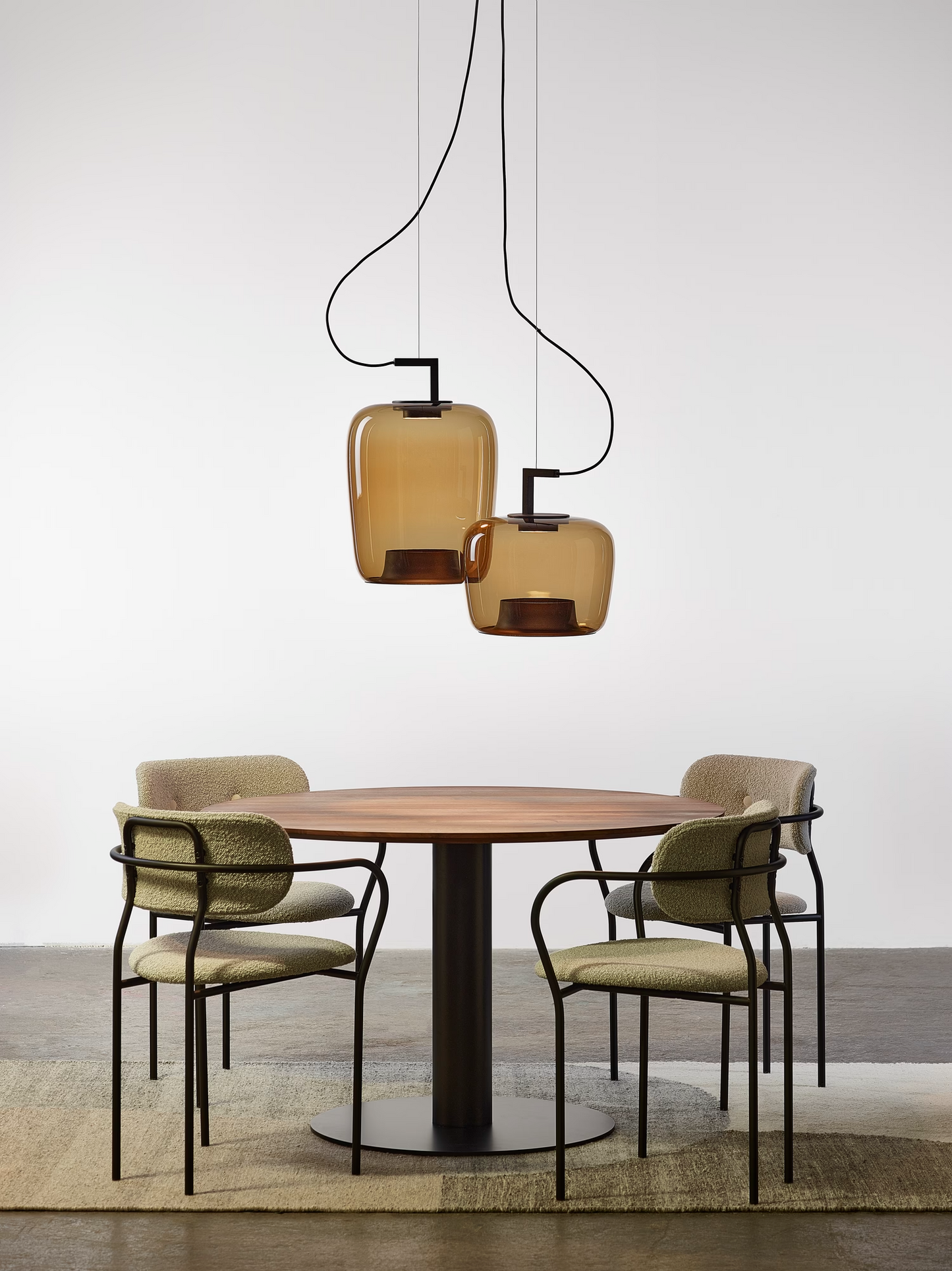 Double - Double Short Pendent