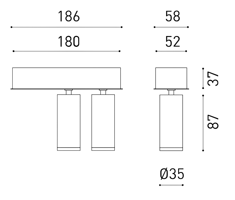 Product specifications for Gold / Spot (20°) / No Dim w/ 2700K