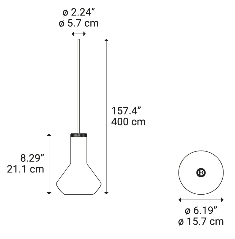 Product specifications for Flask A / Metallic Black