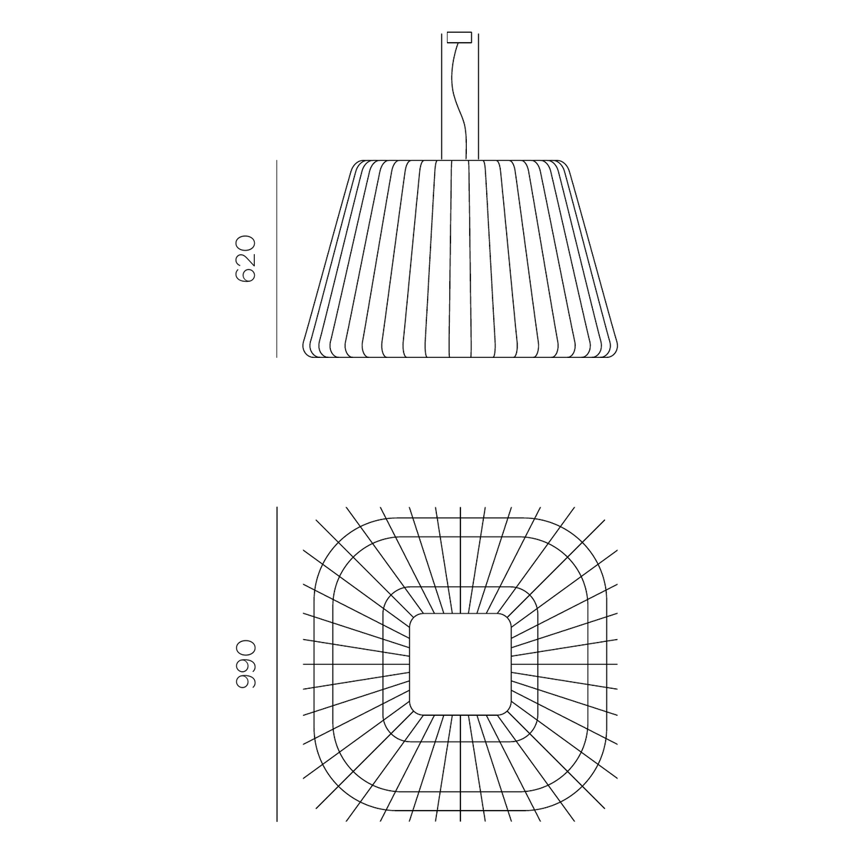 Product specifications for L 990mm w/ Concrete / Low w/ On/Off / 3000K